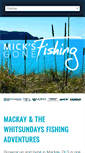 Mobile Screenshot of micksgonefishing.com
